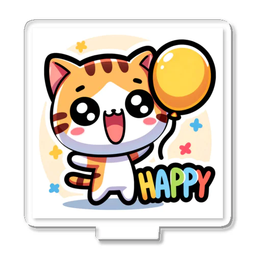 Happy Cat7 アクリルスタンド