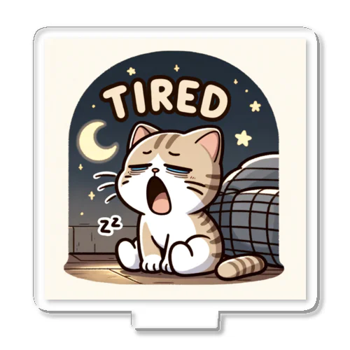 Tired cat7 アクリルスタンド