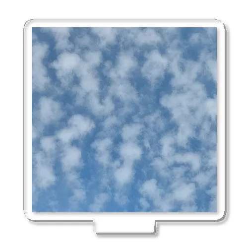 空と雲＠リシケシュ／インド アクリルスタンド