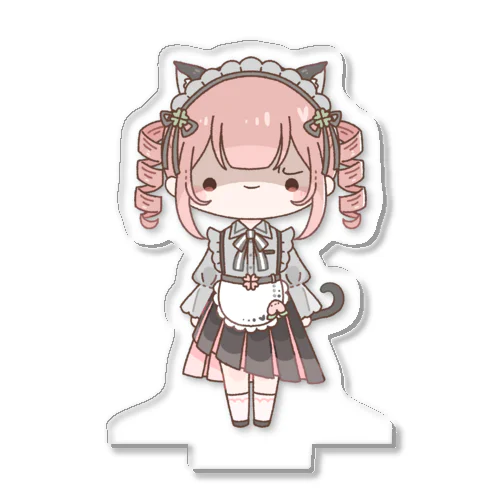 おととメイド　くろ Acrylic Stand