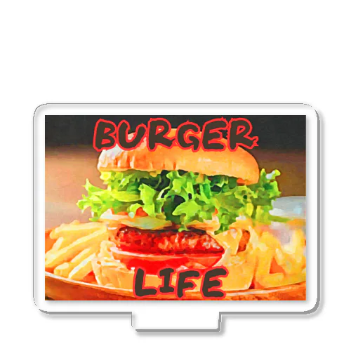 BURGER　LIFE Acrylic Stand