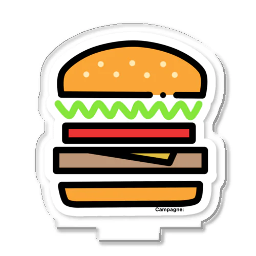 hamburger アクリルスタンド