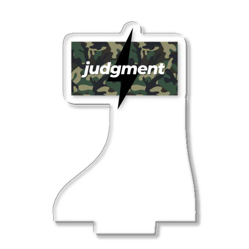 【judgment produce】judgment迷彩（緑） Acrylic Stand