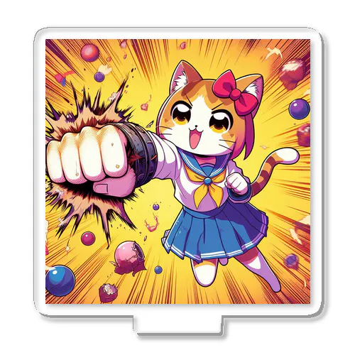猫パンチ Acrylic Stand