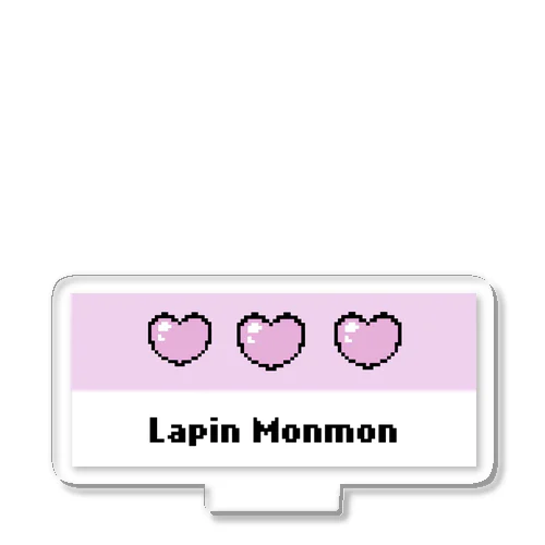 LapinMonmon logo アクリルスタンド