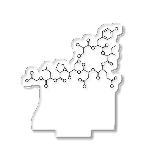 愛情ホルモン オキシトシン (ブラック) Oxytocin (Black) アクリルスタンド