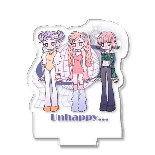 アンハッピーガール Acrylic Stand