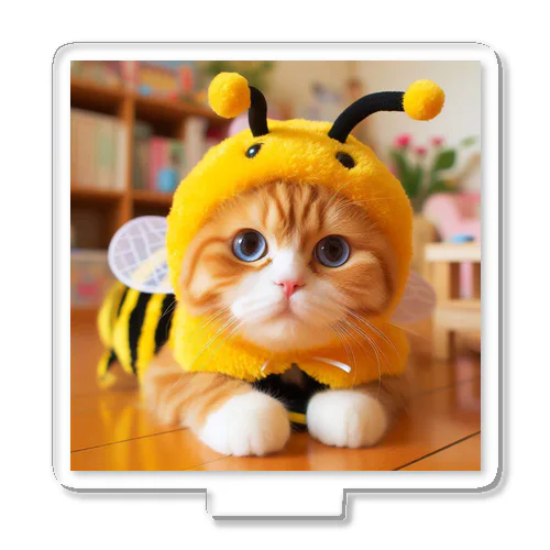 ミツバチ🐝のコスプレをした🐱にゃんこ🐾 アクリルスタンド