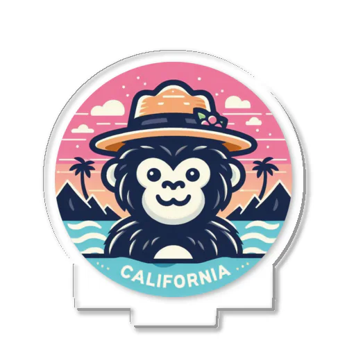 RCW_Gorilla_California Acrylic Stand