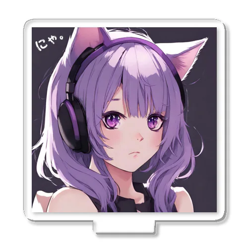 猫耳系女子 Acrylic Stand