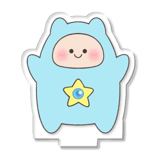 おくるみスターちゃん(ライトブルー) アクリルスタンド