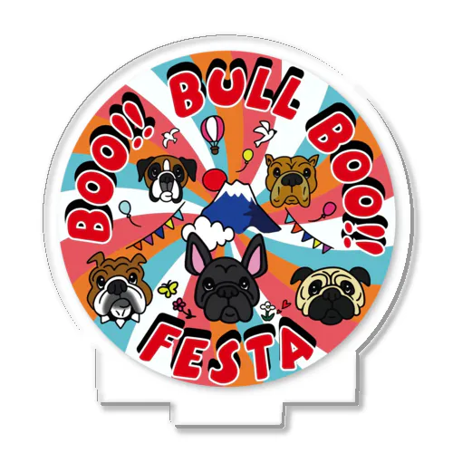 BOO!! BULL BOO!! FESTA Acrylic Stand