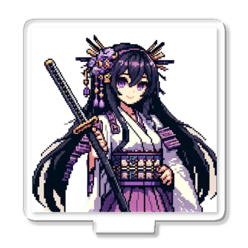 侍ちゃん(紫) アクリルスタンド