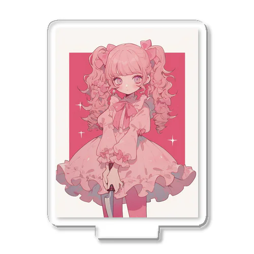 フリルモンスター PINK Acrylic Stand