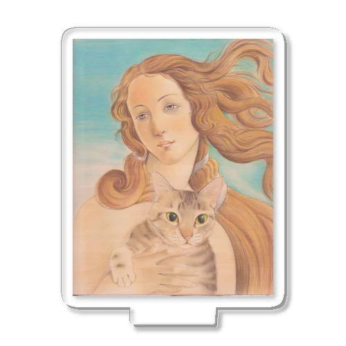 猫フェチの誕生（メラノ美術館） アクリルスタンド