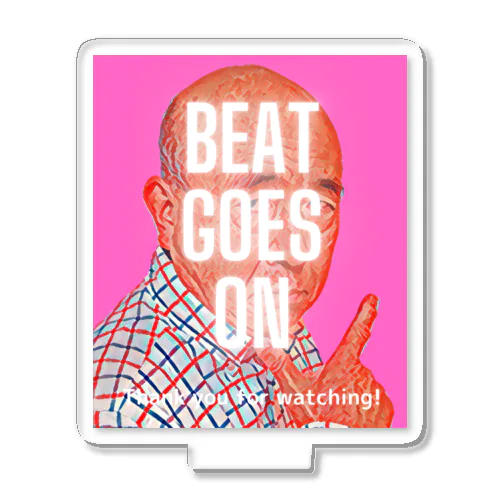 BEAT GOES ON　Tシャツ アクリルスタンド