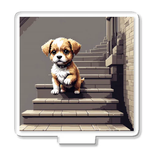 階段をおりる犬 アクリルスタンド