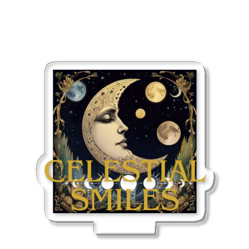 「Celestial Smiles（天空の微笑み）」 Acrylic Stand