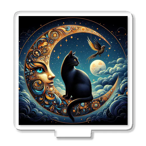 Luna＊月と黒猫 アクリルスタンド