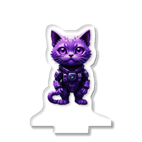 宇宙に連れてってくれる猫 Acrylic Stand