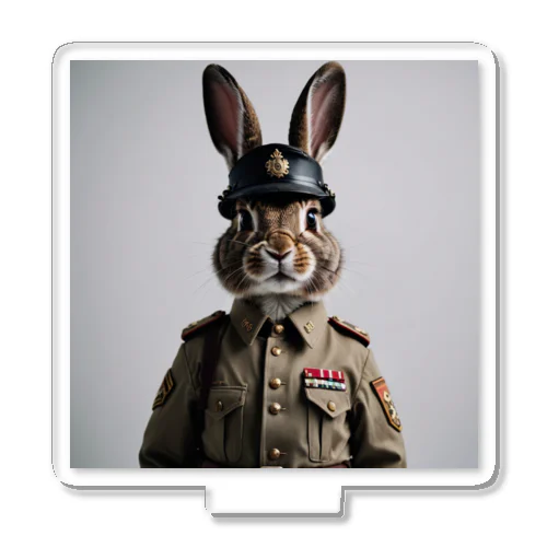 軍人ウサギ#6 アクリルスタンド