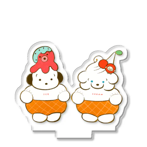 ICE CREAM Acrylic Stand