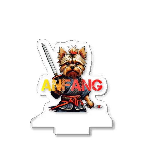 ANFANG SAMURAI YORKIE Acrylic Stand