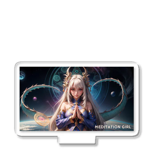 Meditation Girl 2024 Acrylic Stand