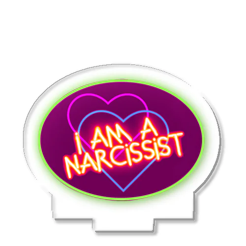 I am a NARCISSIST アクリルスタンド