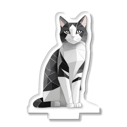 日本の猫　ハチワレさん Acrylic Stand