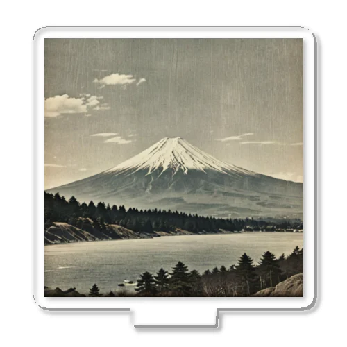 古風な富士山 Acrylic Stand