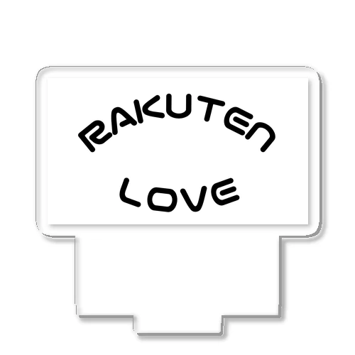 RAKUTEN_LOVE Acrylic Stand