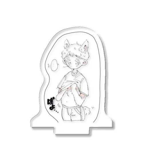 可愛い子ボーダー Acrylic Stand