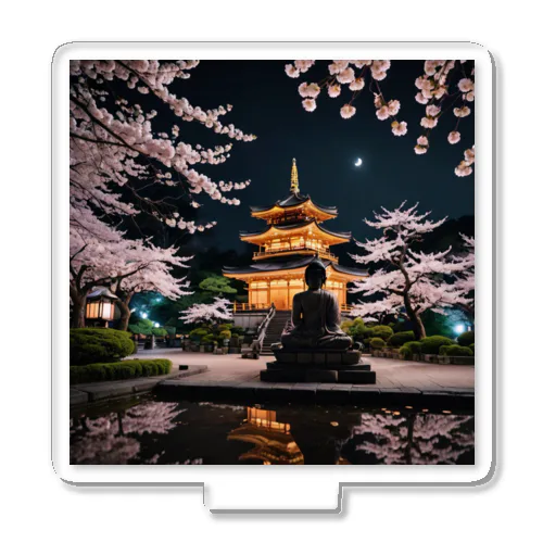 日本の夜を彩る魅力満点の夜景 アクリルスタンド