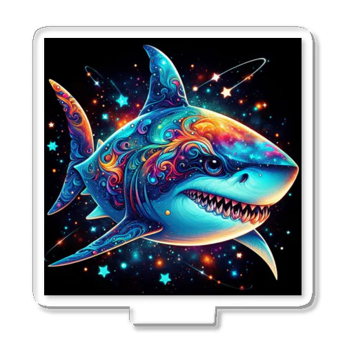 宇宙を泳ぐサメ君🦈💫🌠 アクリルスタンド