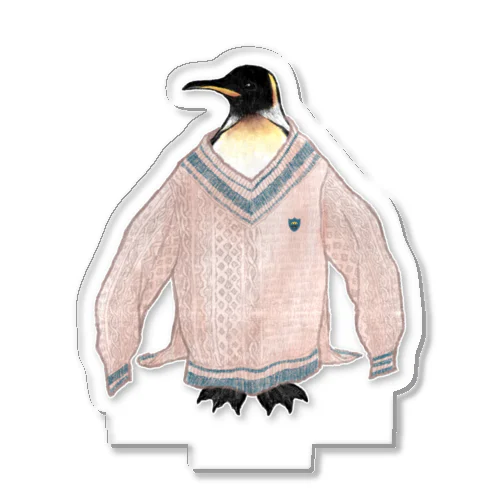 sweater - penguin Acrylic Stand