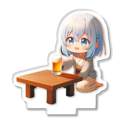 毎日お疲れ様🍺ゆるっとchellyちゃん Acrylic Stand