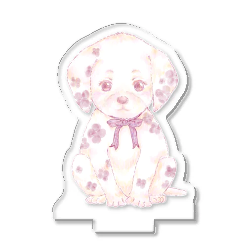 Cute spotted Dalmatian アクリルスタンド