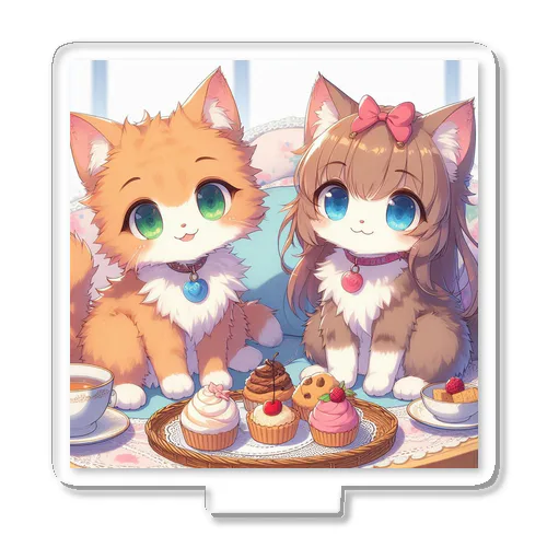 可愛い猫姉妹 Acrylic Stand