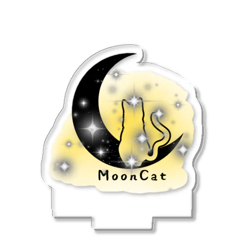 オリジナルロゴグッズ　MoonCat Acrylic Stand