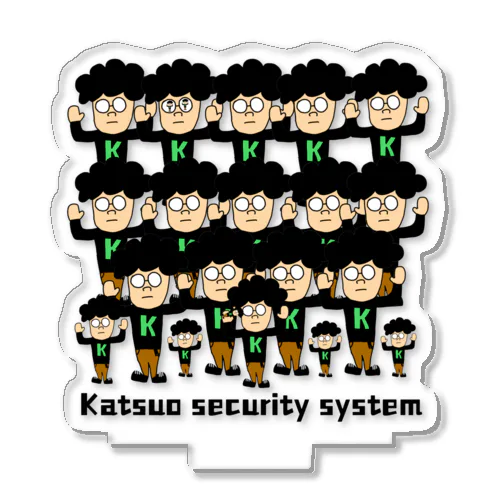 カツオセキュリティーシステム Acrylic Stand