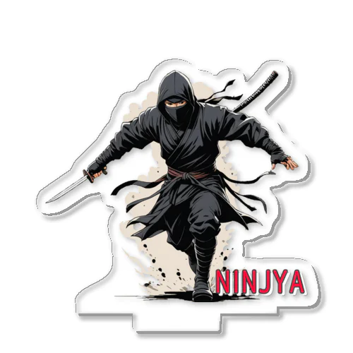 NINJYA　忍者イラスト　かっこいい Acrylic Stand