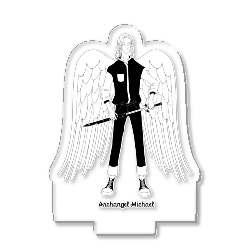 Archangel Michael Acrylic Stand