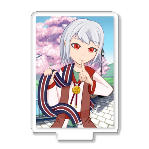 光雨レイの1周年記念アイテム Acrylic Stand