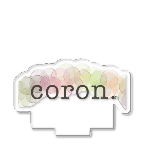 【coron.】シリーズグッズ Acrylic Stand