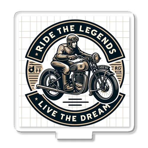 Ride the legends  Acrylic Stand