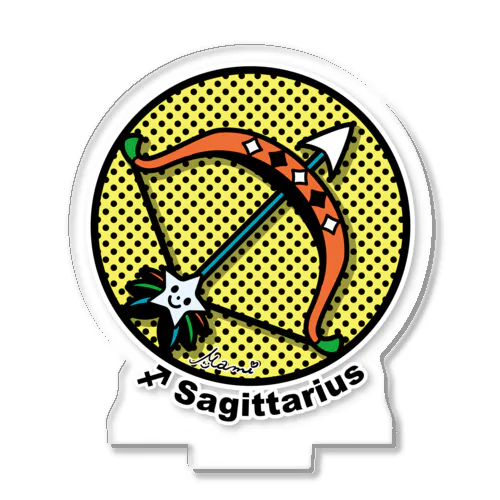 星座／Sagittarius（いて座）アイコン風イラスト Acrylic Stand