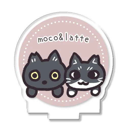 moco&latte Acrylic Stand