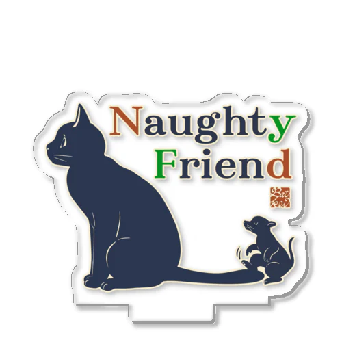 Naughty Friend Acrylic Stand