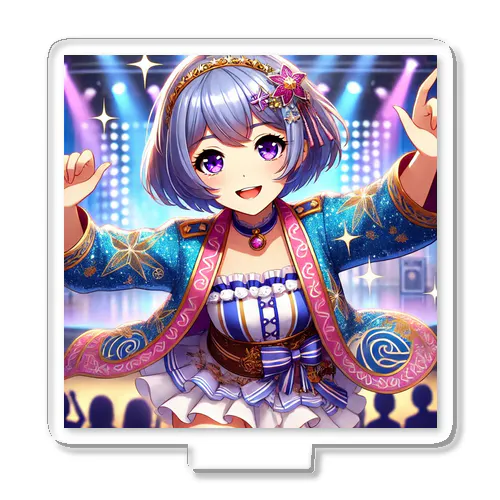 アイドルハナビのグリッターステージジャケット アクリルスタンド